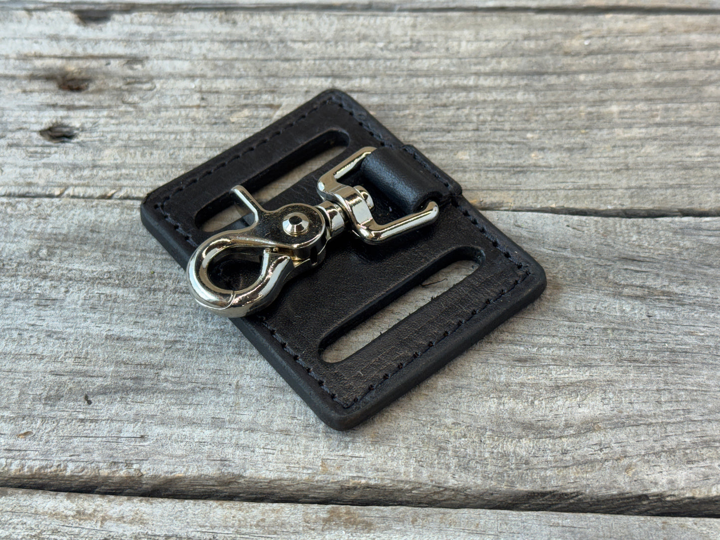 Leather Belt Key Clip