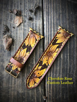 Custom Order Straight Band Leather iWatch Strap