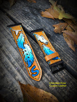 Custom Order Straight Band Leather iWatch Strap