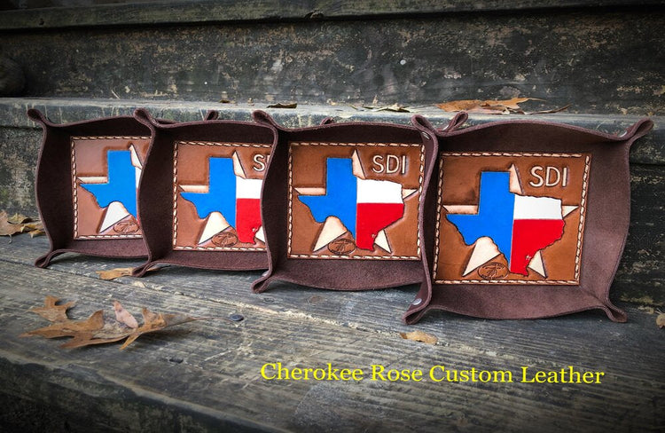 Leather Valet Trays 