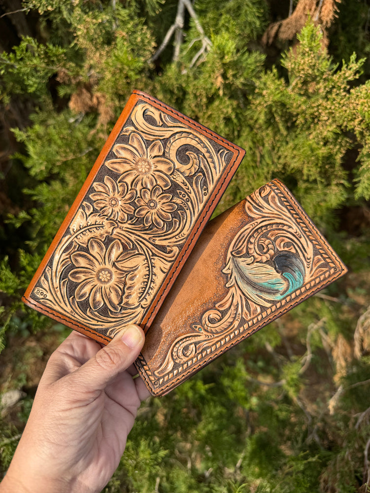 Leather Checkbook Covers