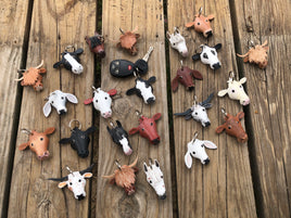 Wholesale Pack of 20 Cow/Horse Keychains