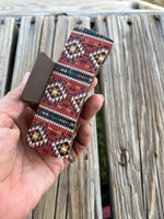 4 Inch Long Southwestern Tribal Design Hair Claw Clip