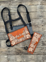 The Heritage Show Set | Custom Leather Livestock Show Harness & Matching Show Stick Wrap