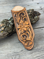 Leather Cast Iron Skillet Handle Cover – Fancy Floral
