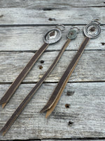 Southwestern Concho Long Style Keychain