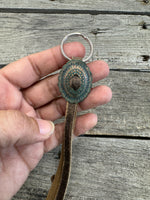 Southwestern Concho Long Style Keychain