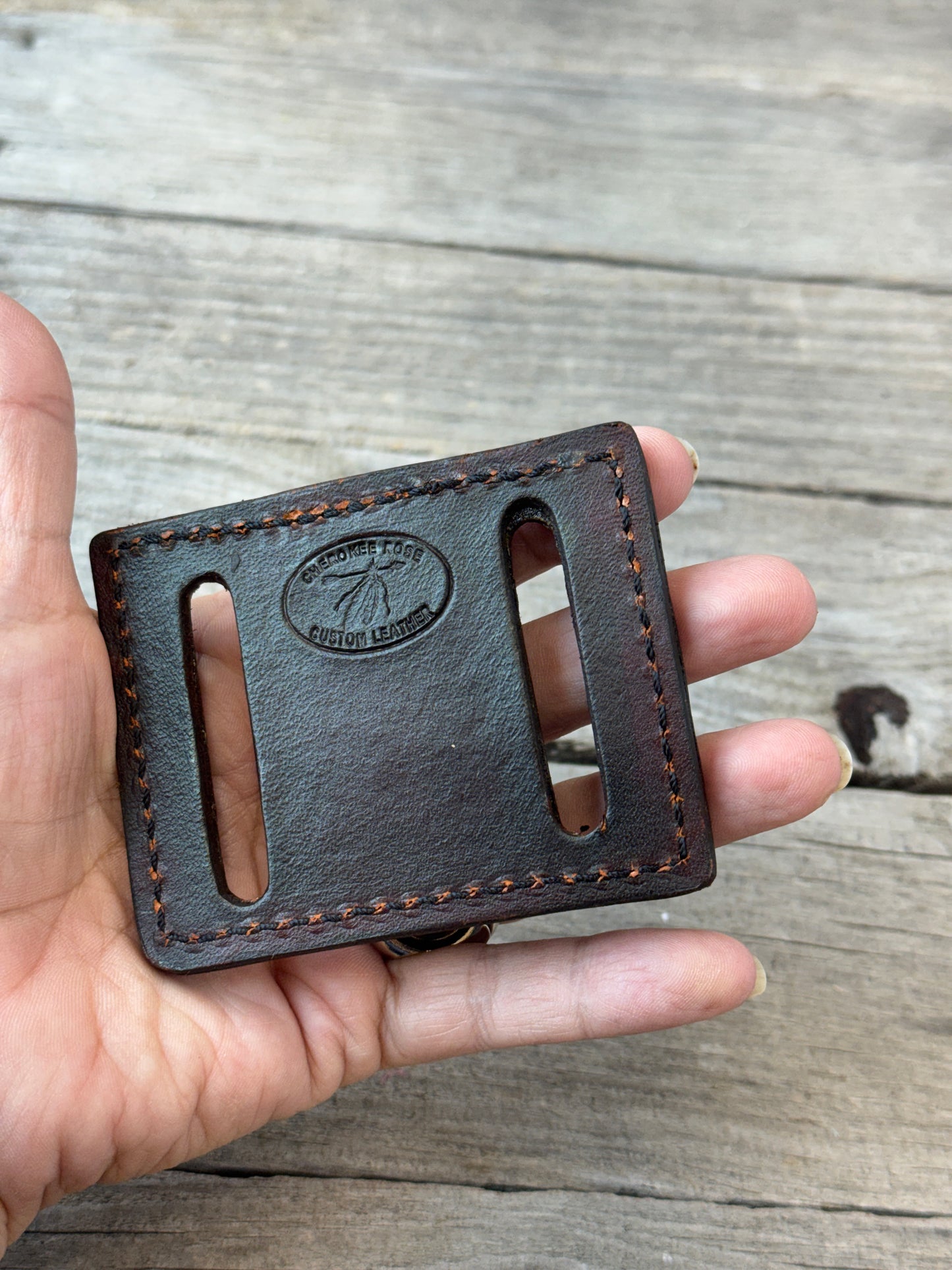 Leather Belt Key Clip
