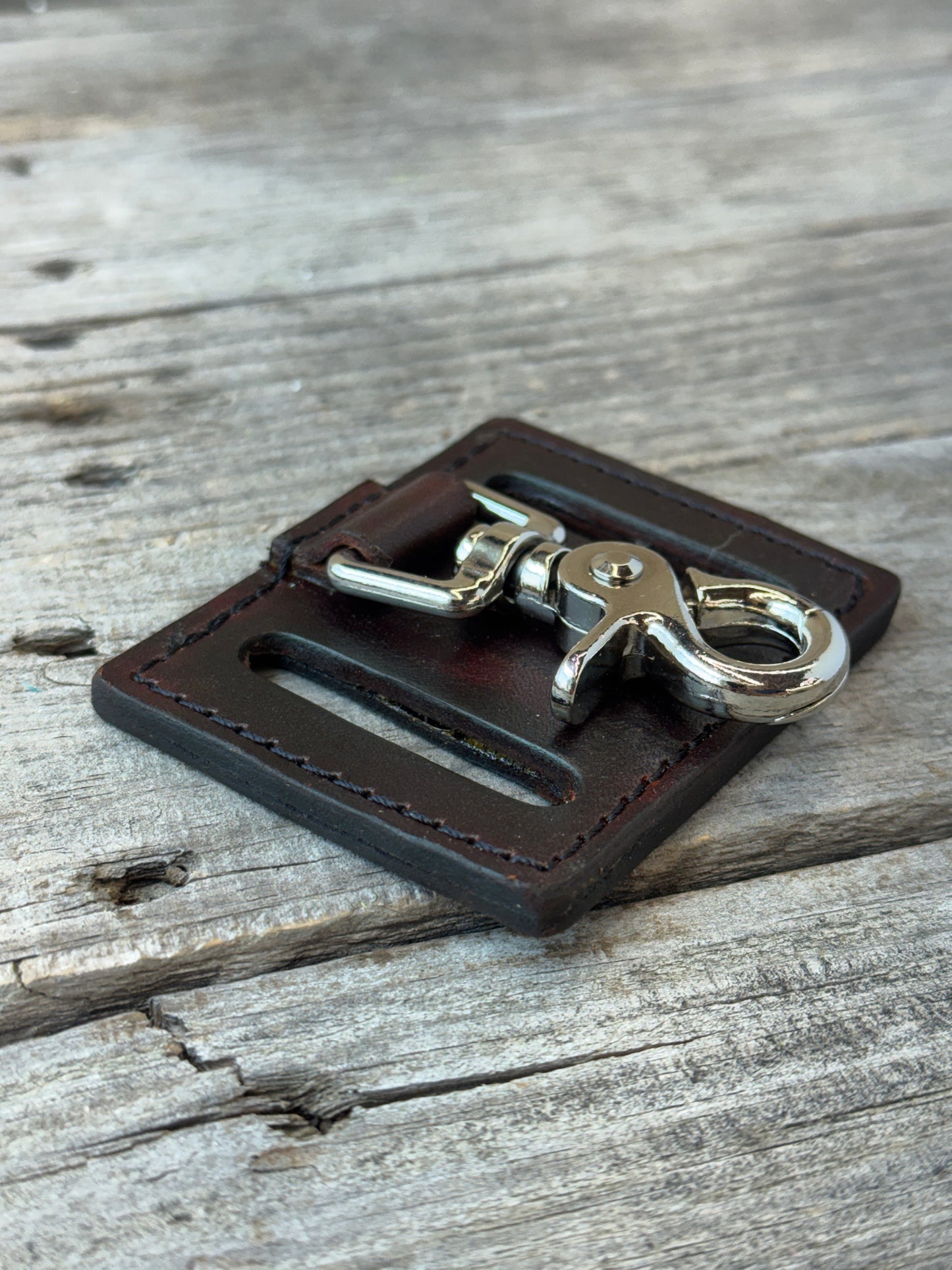 Leather Belt Key Clip
