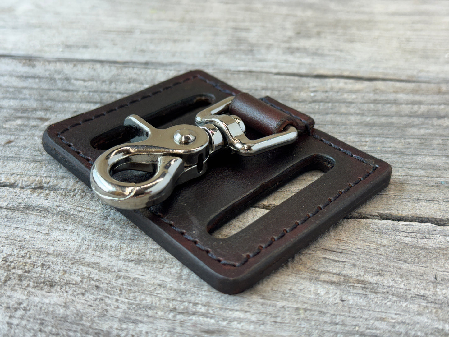 Leather Belt Key Clip