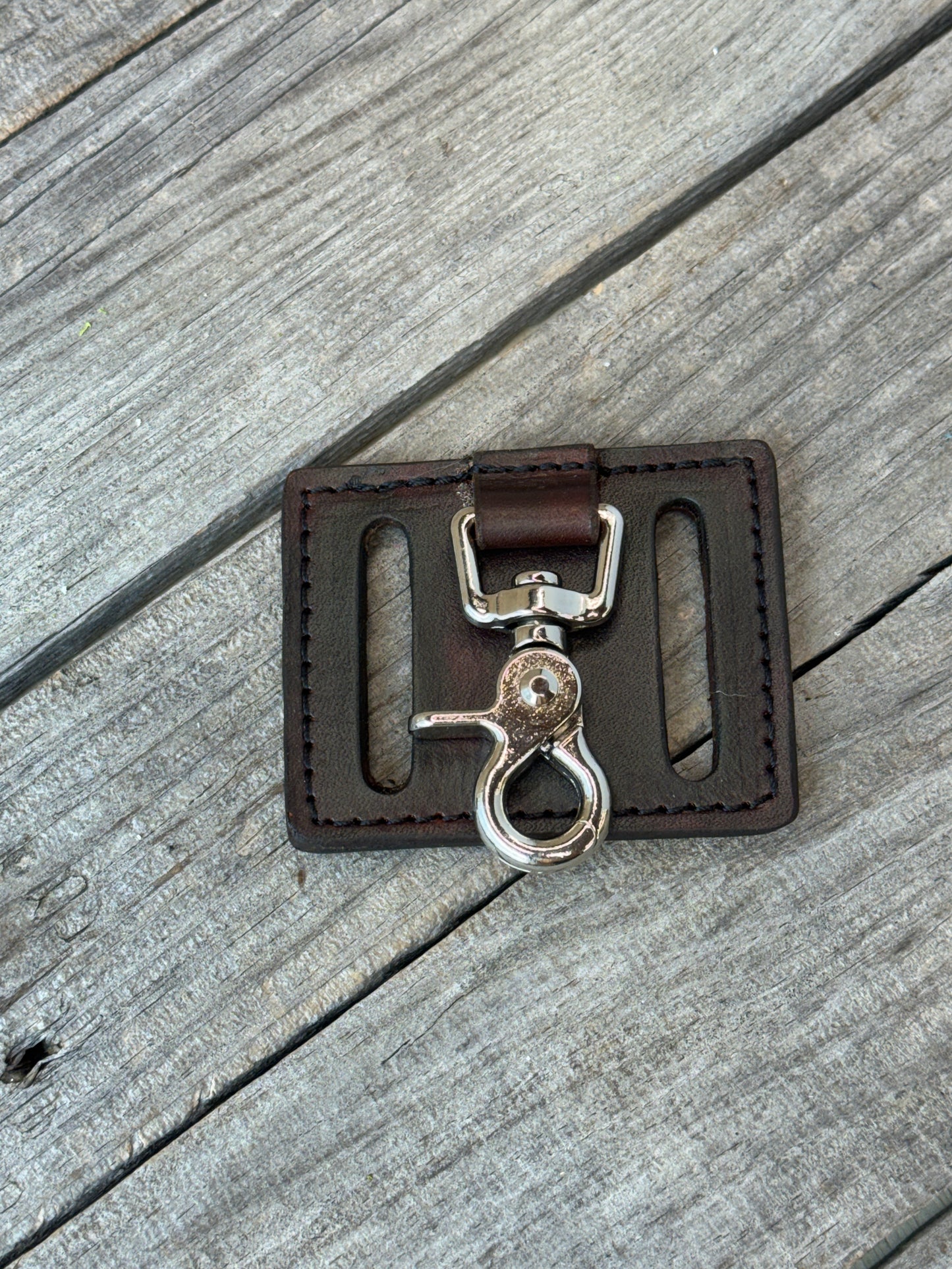 Leather Belt Key Clip