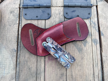 Custom Order- Horizontal Style EDC Leatherman Multi Tool Sheath