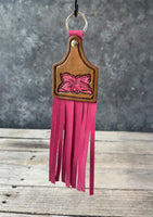 Pink Flower Purse Hanger