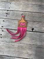 Pink Flower Purse Hanger