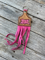 Pink Flower Purse Hanger