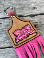 Pink Flower Purse Hanger