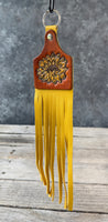 Yellow Sunflower Purse Hanger