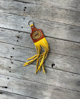 Yellow Sunflower Purse Hanger