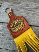 Yellow Sunflower Purse Hanger