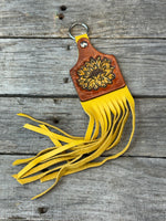 Yellow Sunflower Purse Hanger