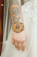  Leather Wedding Cuff Bracelet
