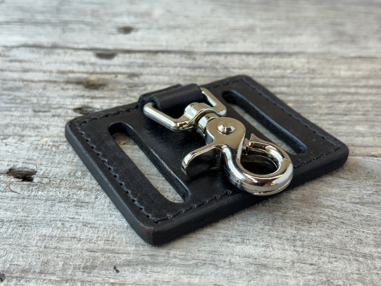 Leather Belt Key Clip