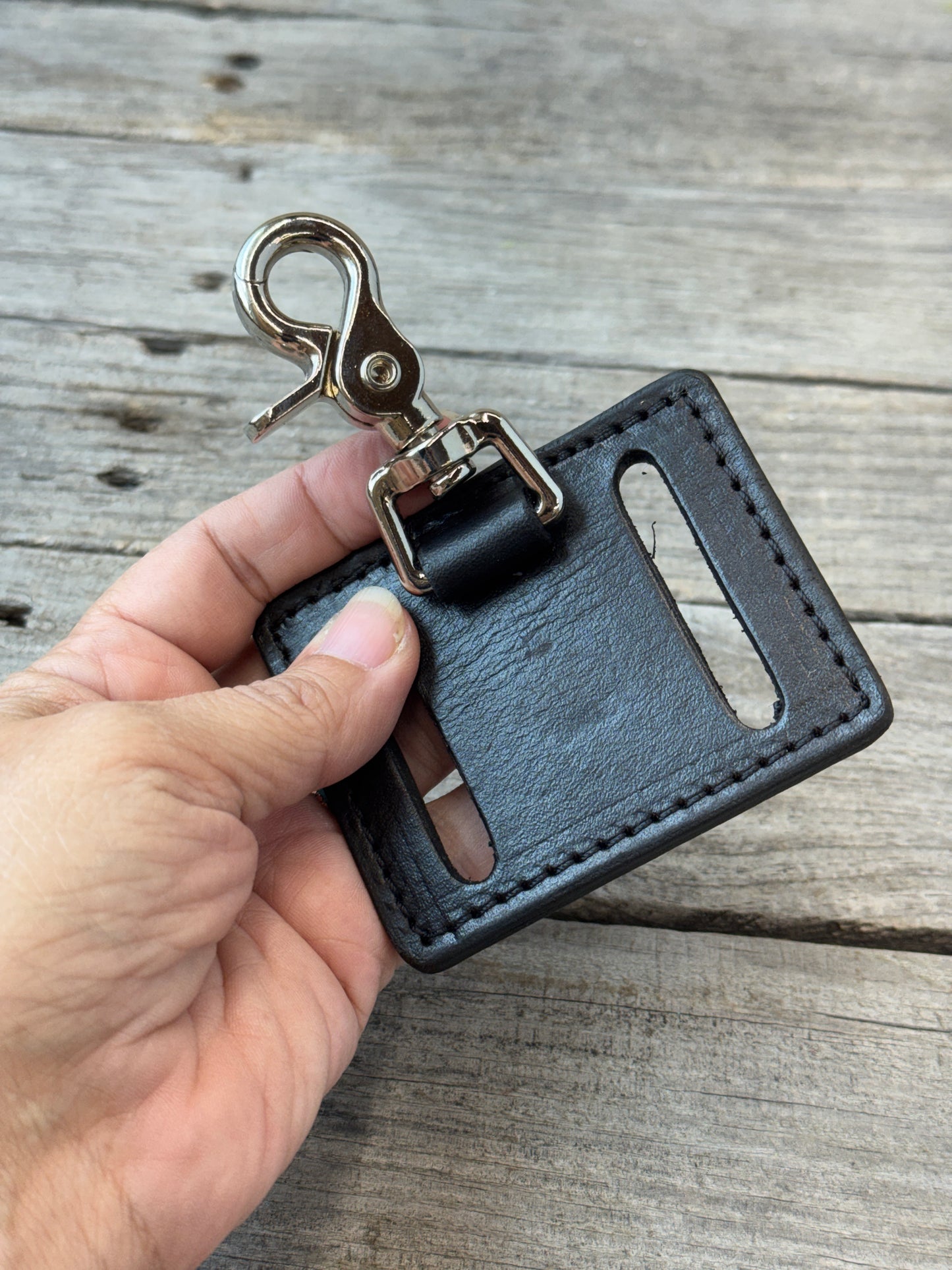 Leather Belt Key Clip