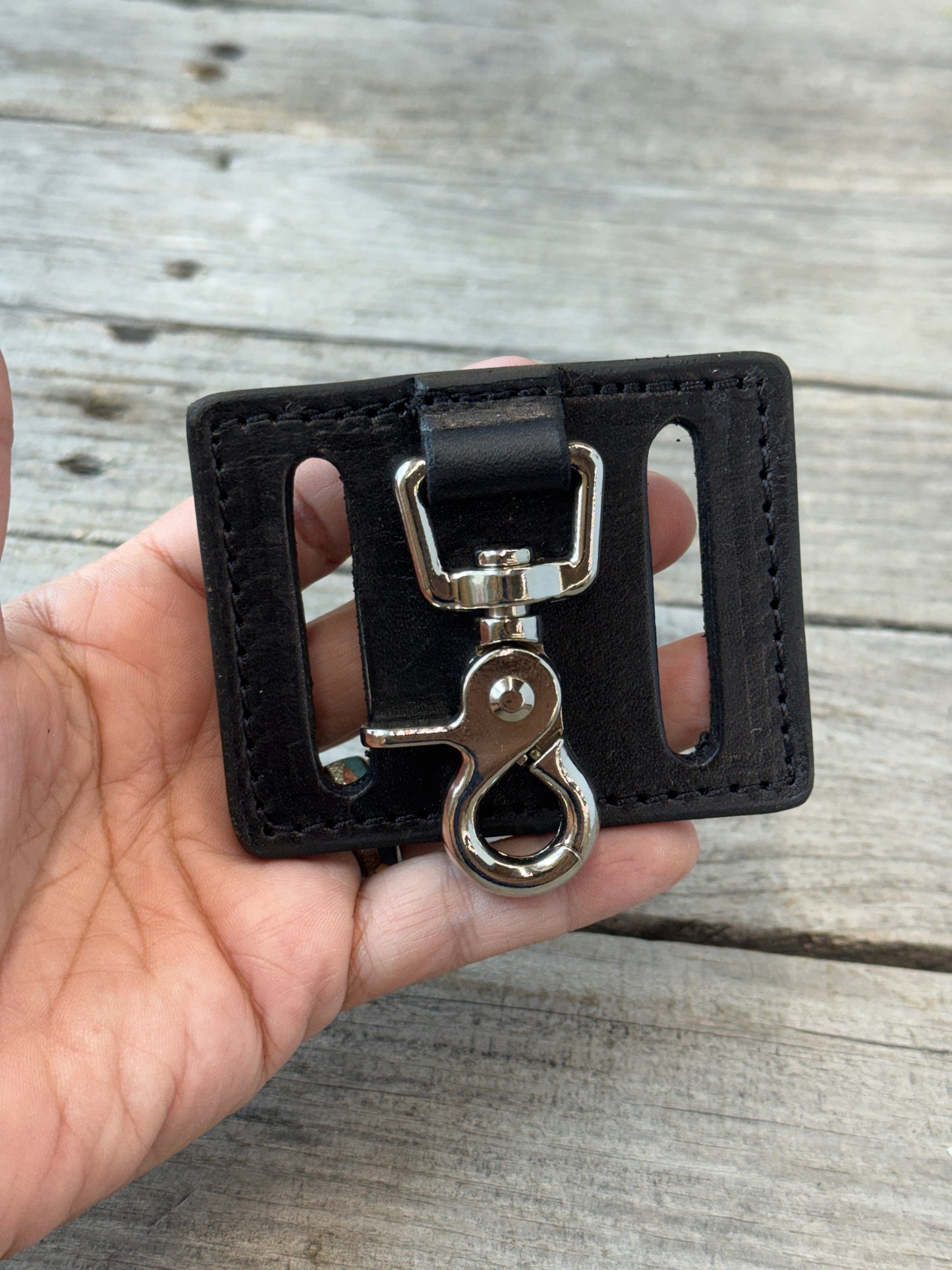 Leather Belt Key Clip