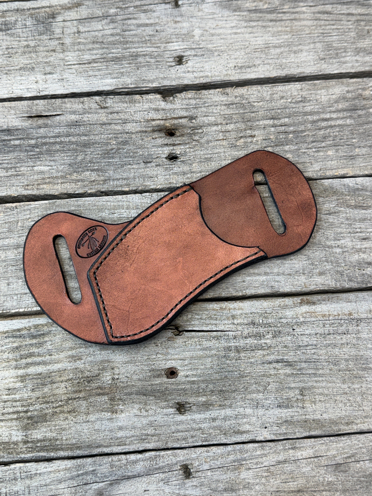 Horizontal Leather Multi-Tool Sheath