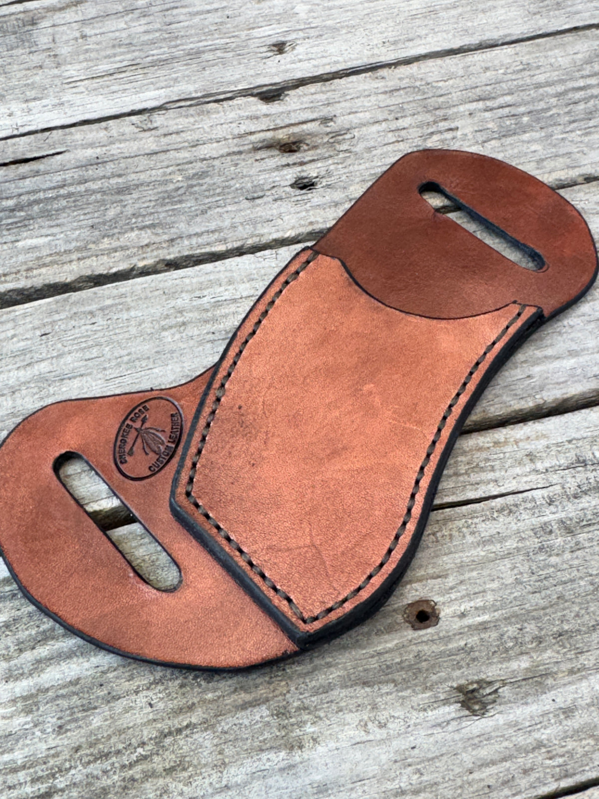 Horizontal Leather Multi-Tool Sheath