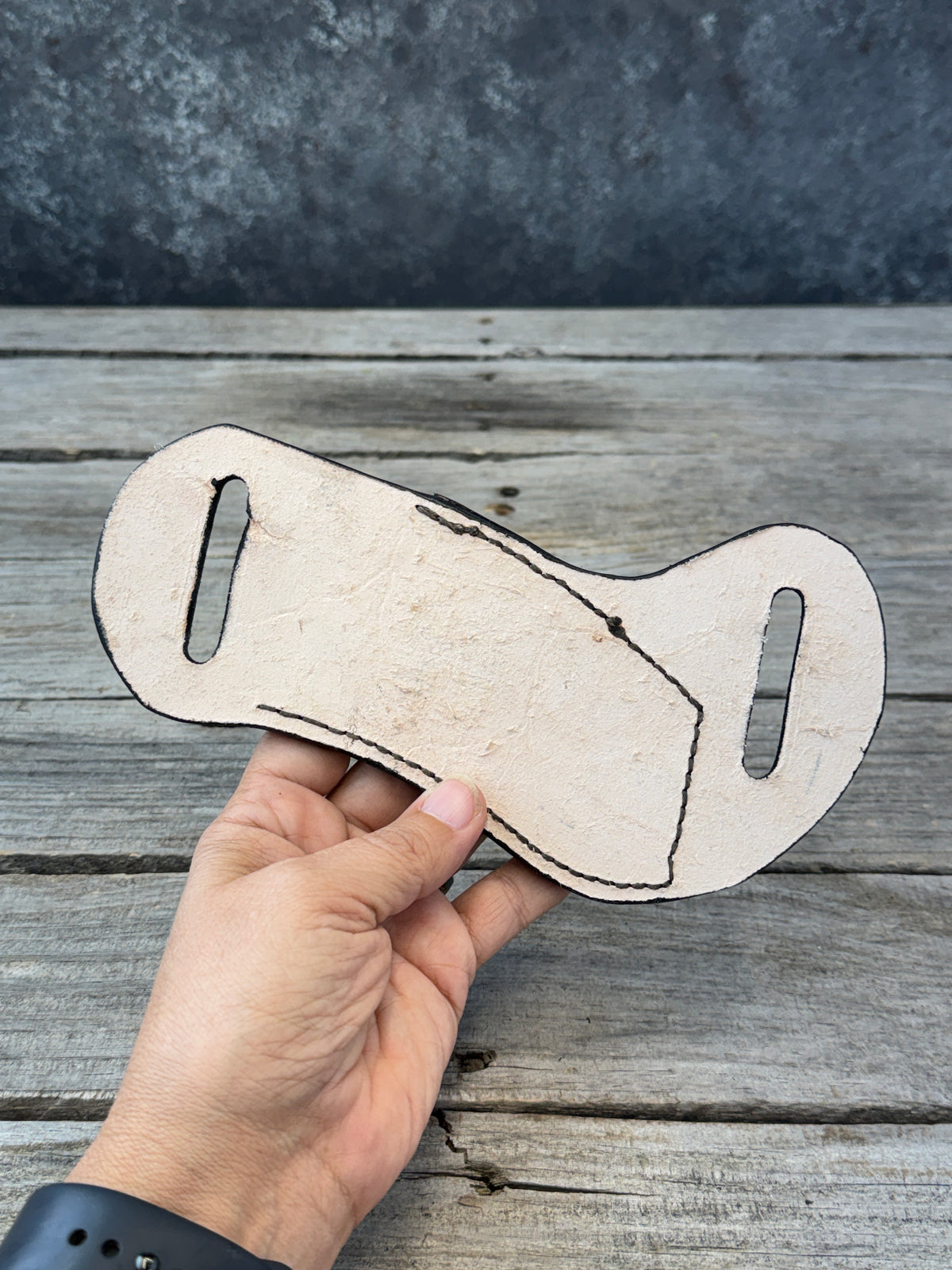 Horizontal Leather Multi-Tool Sheath