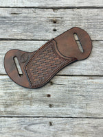 Texas Star Basketweave Stamped Multi-Tool Sheath