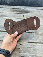 Texas Star Basketweave Stamped Multi-Tool Sheath