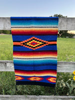 20" x 40" Blue Hawkeye Accent Rug