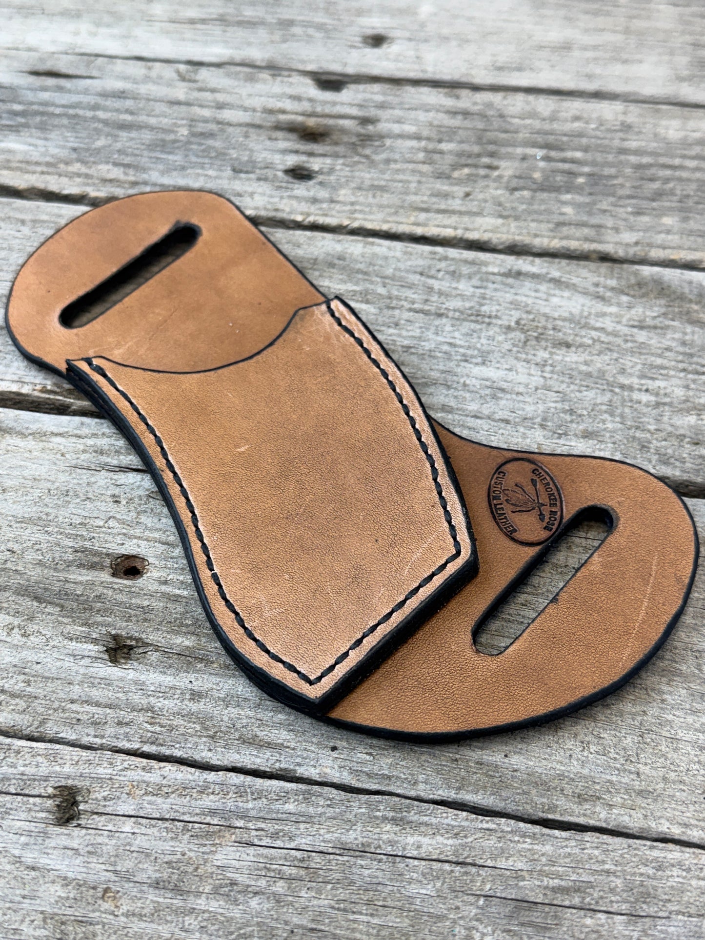 Horizontal Leather Multi-Tool Sheath