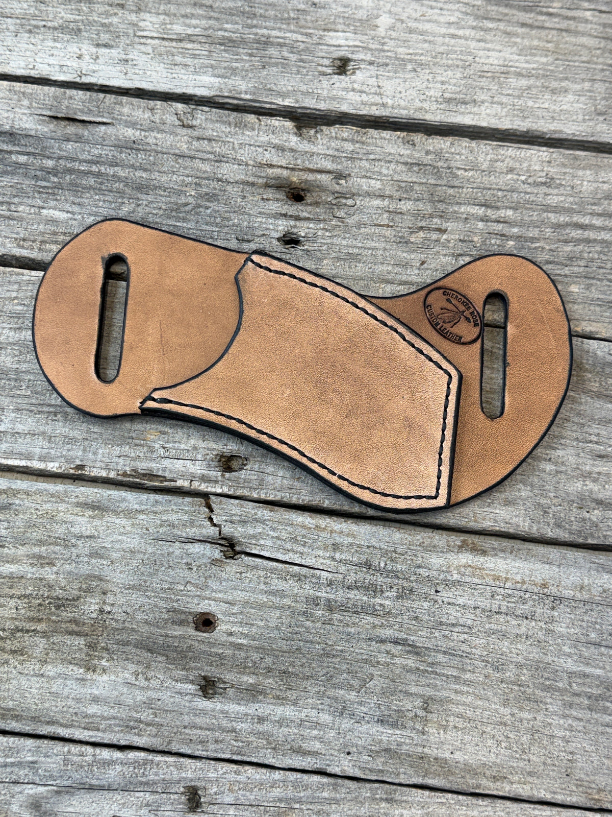 Horizontal Leather Multi-Tool Sheath