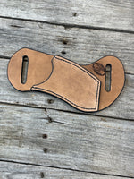 Horizontal Leather Multi-Tool Sheath