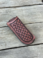 Woven Basketweave Vertical Knife Sheath