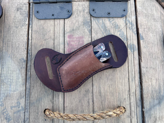 Custom Order- Horizontal Style EDC Leatherman Multi Tool Sheath