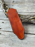 Leather Cast Iron Skillet Handle Cover – Oak Leaf & Acorn