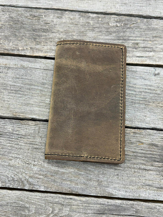 leather notebook cover handmade journal cover oil tanned leather