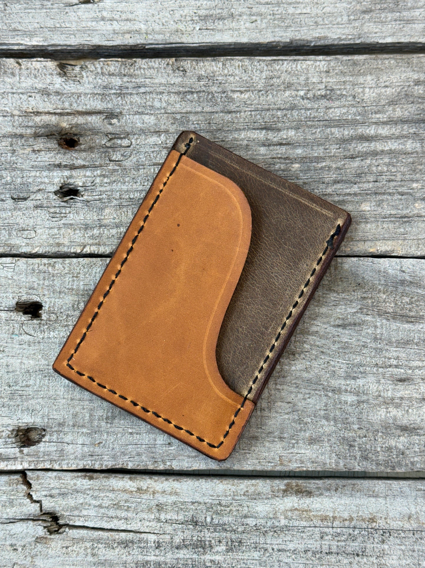 Palomino Oil Tanned Leather Card Wallet
