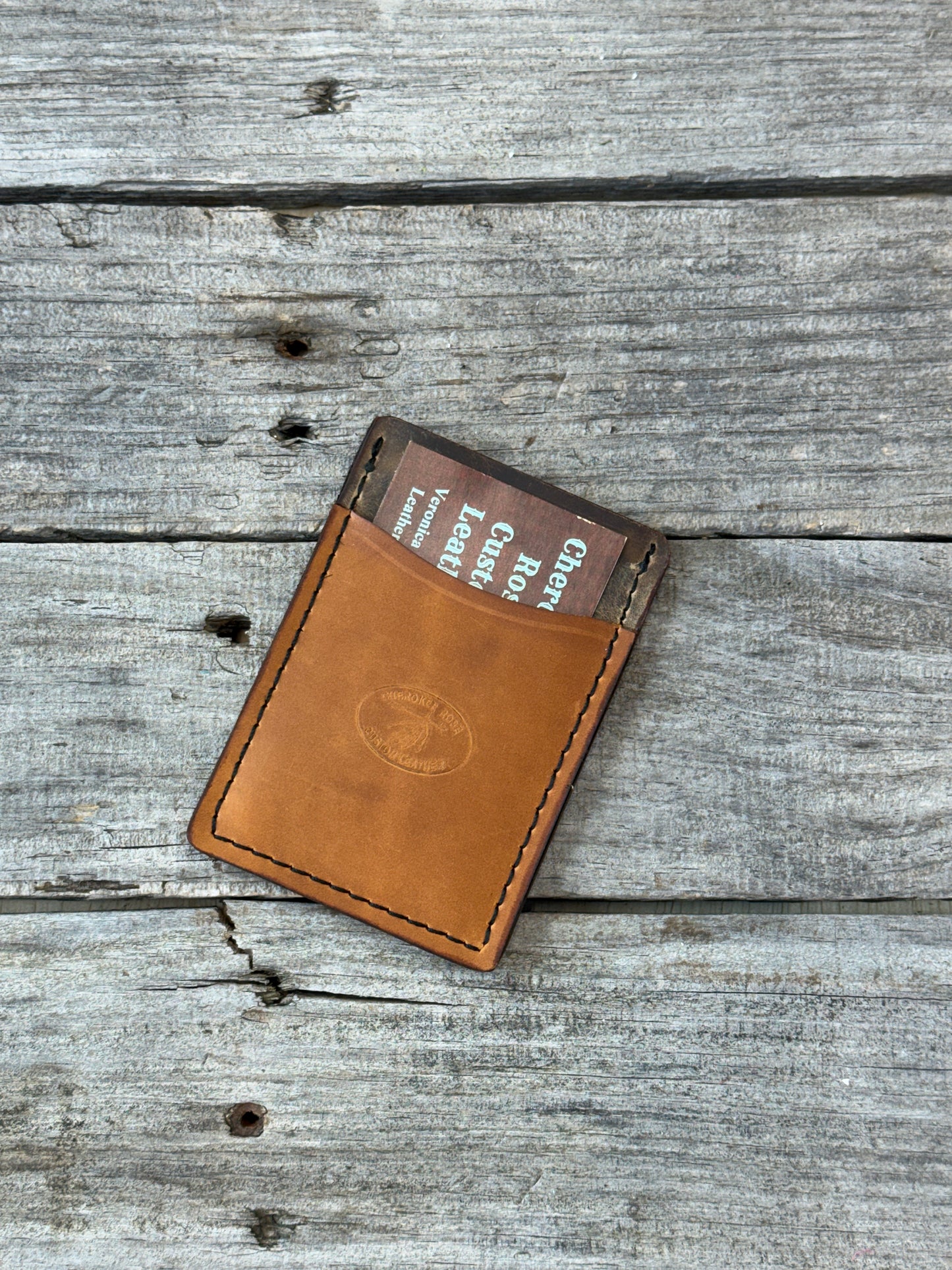 Palomino Oil Tanned Leather Card Wallet
