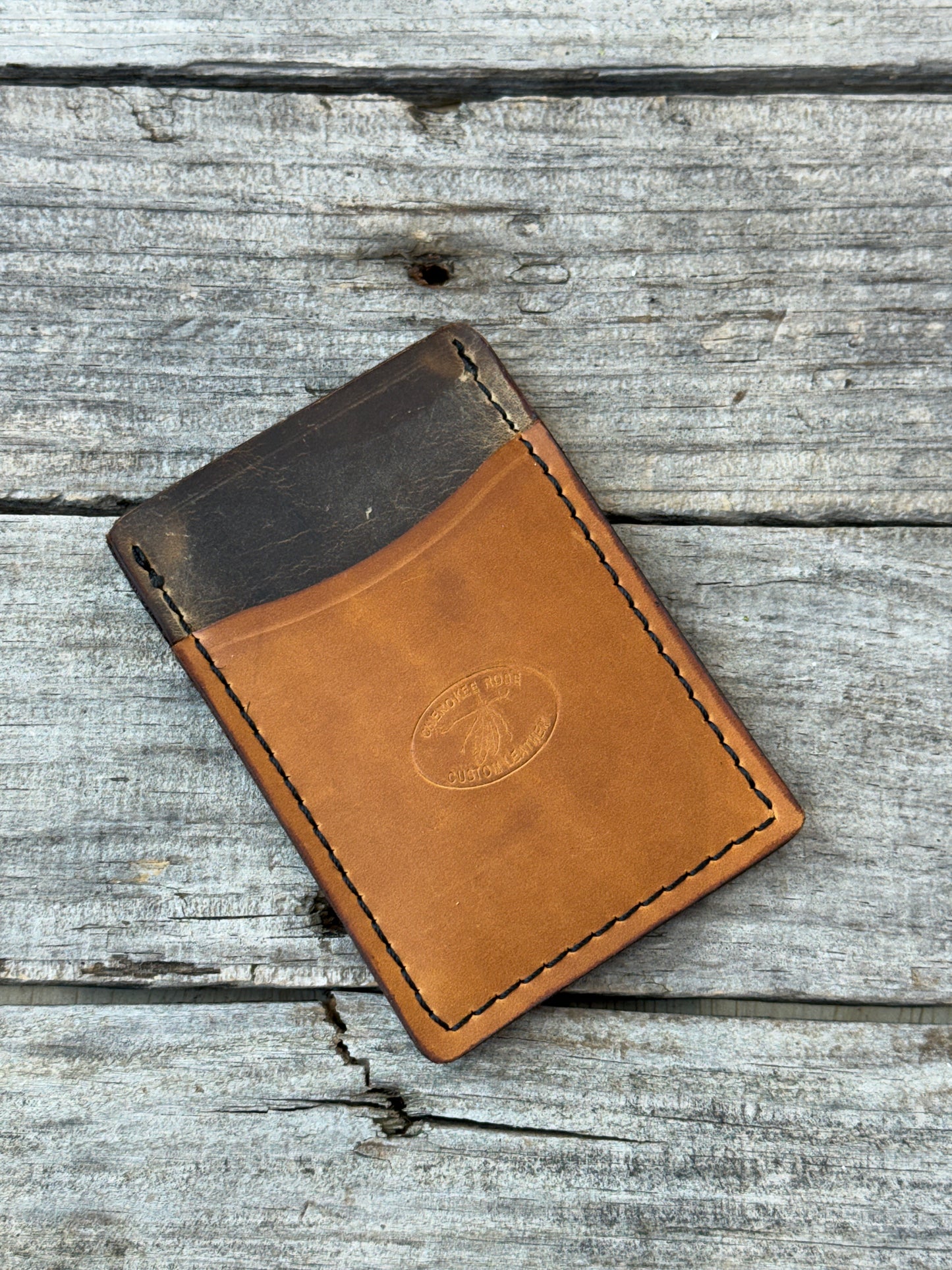 Palomino Oil Tanned Leather Card Wallet
