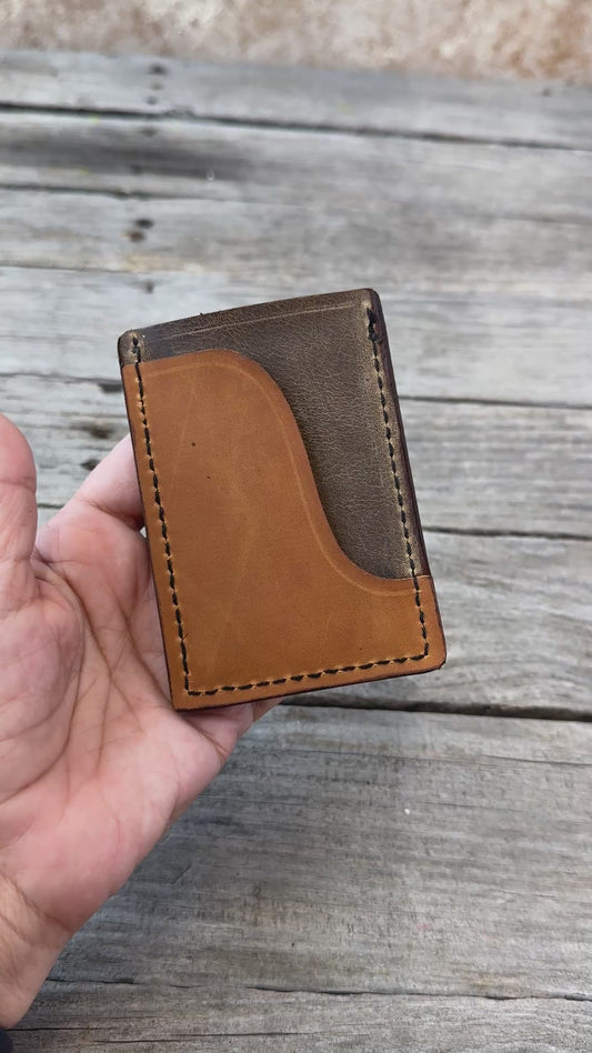 Palomino Oil Tanned Leather Card Wallet