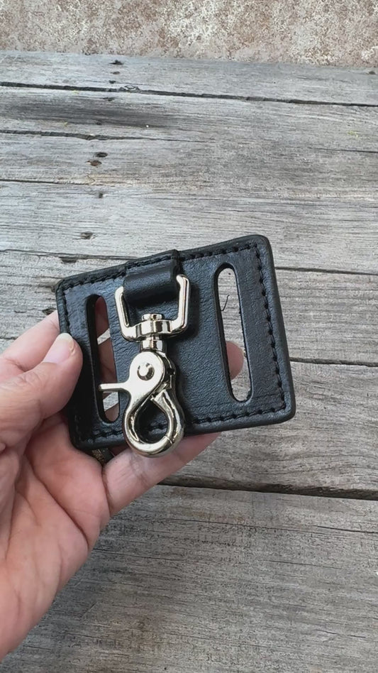 Leather Belt Key Clip