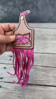 Pink Flower Purse Hanger