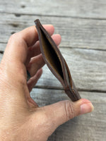 Rustic Oil Tanned Leather Card Wallet