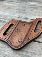 Deer Track Wide Pancake Knife Sheath