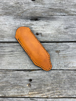 Hand Stamped Leather Cast Iron Skillet Handle Cover – Texas Star Basketweave